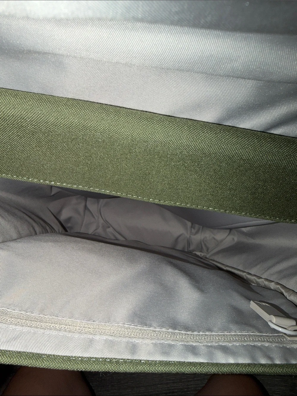 Men's Olive Green Roll-Top Backpack - Minimal Everyday Carry